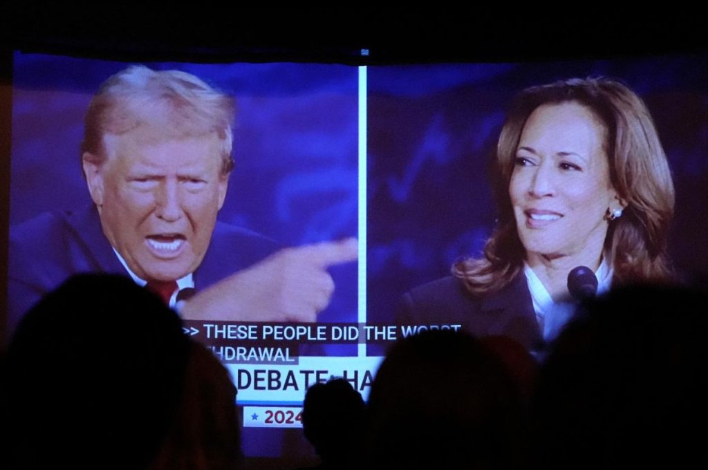 Donald Trump, Kamala Harris